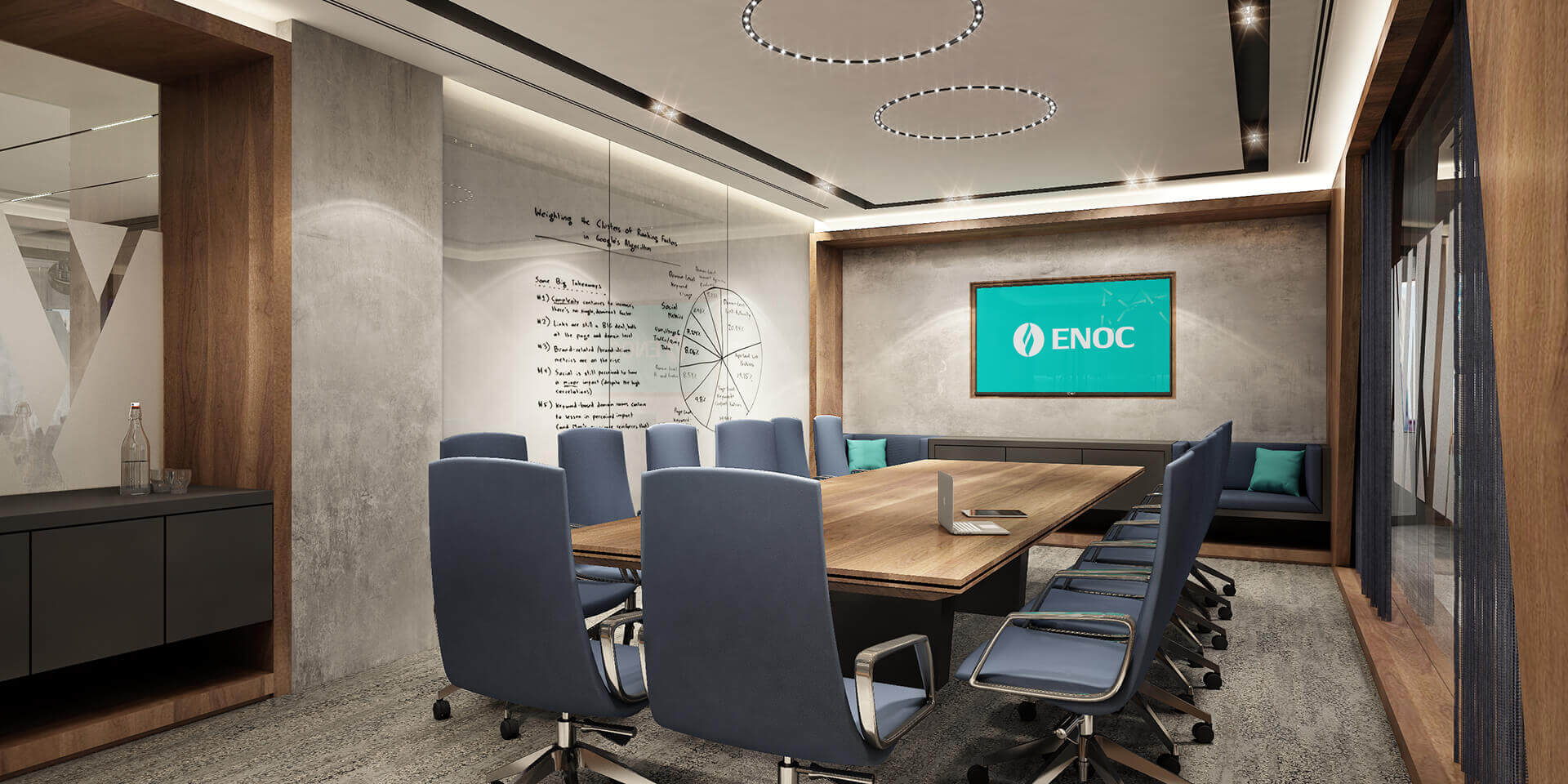 ENOC HR Offices - Swiss Bureau Interior Design Company Dubai, UAE