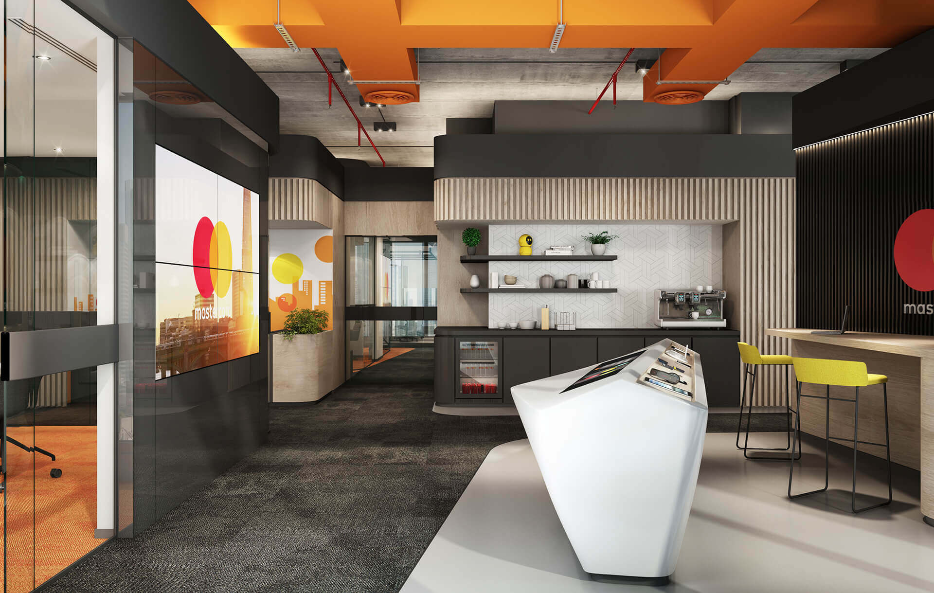 Mastercard Saudi Arabia Swiss Bureau Interior Design Company