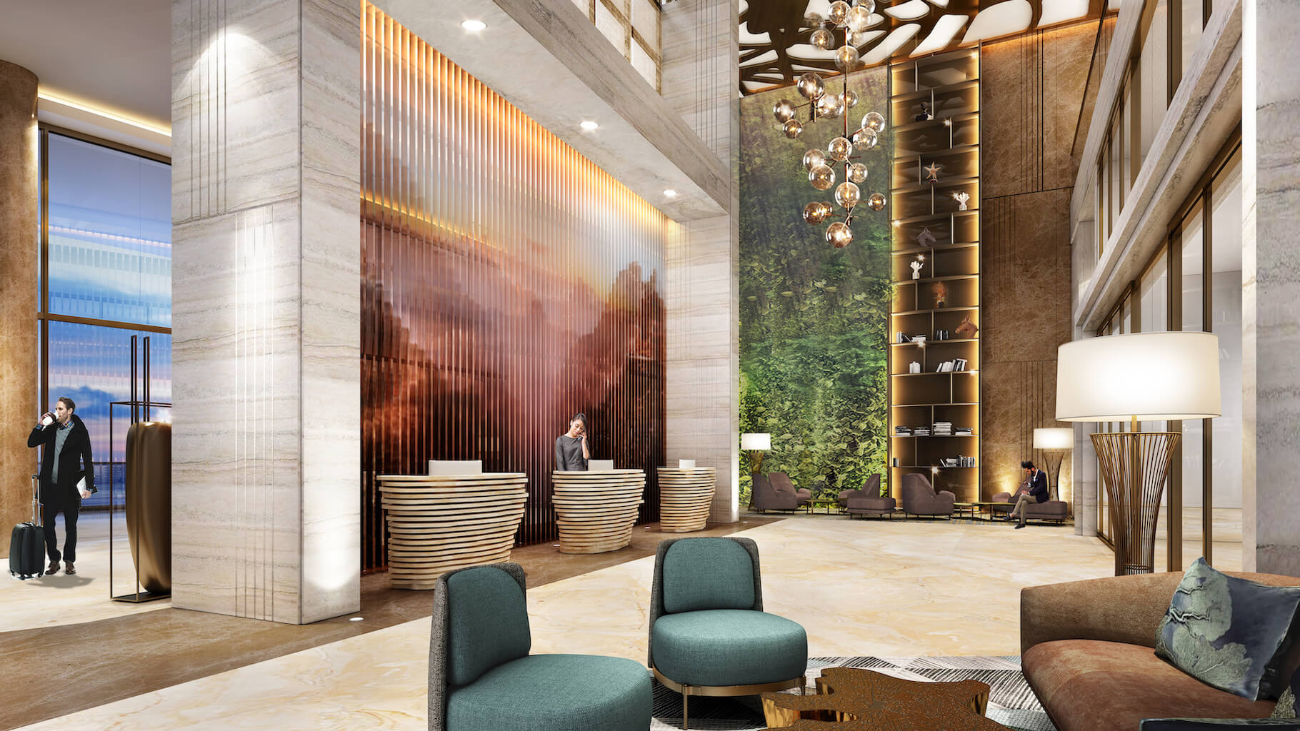 Westin Hotel Pitch Swiss Bureau Interior Design Company Dubai UAE 